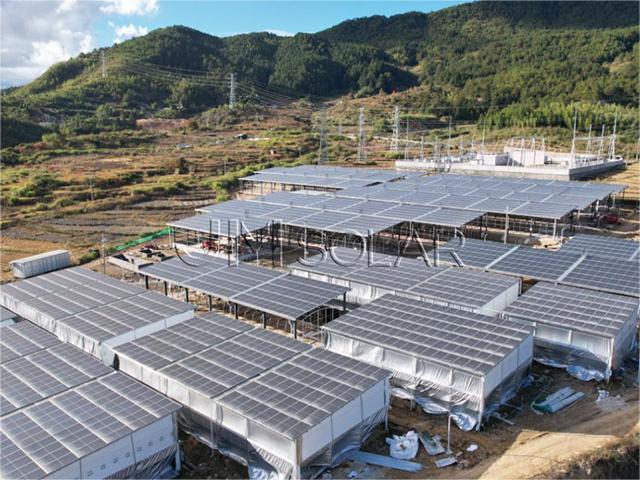 Progetto di una serra per funghi Gutian da 27,73 MW nel Fujian: JinMega fornisce una forte fornitura