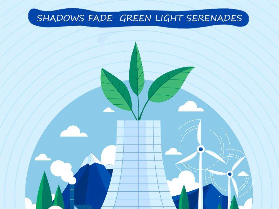 Giornata della Terra | Le ombre svaniscono, serenate di luce verde