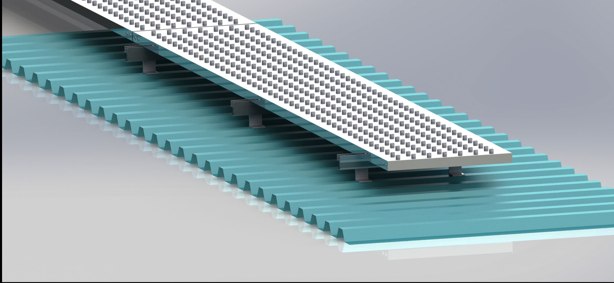 Steel Solar Walkway