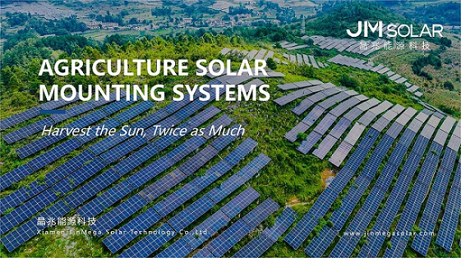 Collezione di sistemi di montaggio solare per l'agricoltura JinMega