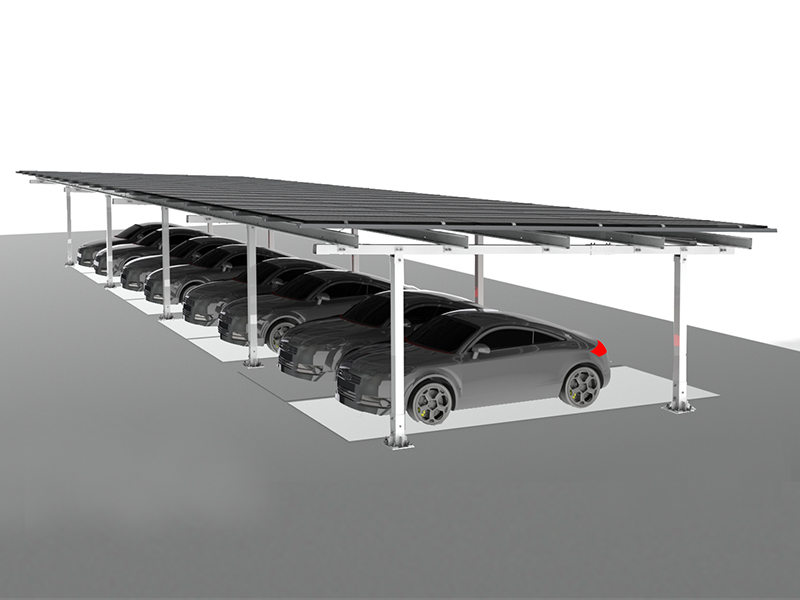 Corrosion resistant solar carport
